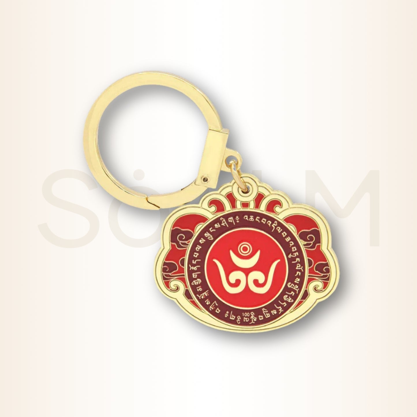 Amuleta cu Moneda Lacăt contra pierderilor de Bani - pentru protecția banilor