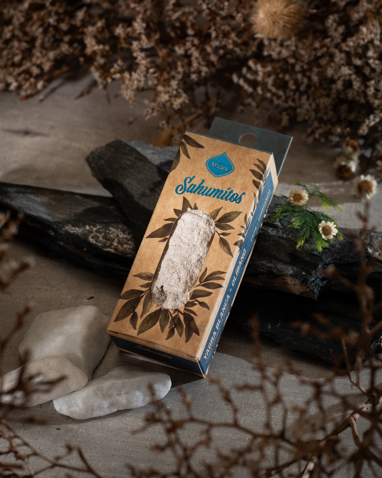 Baghetă S de smudging cu Yagra și Tămâie pentru succes și abundență (SAGRADA MADRE – Sahumito)
