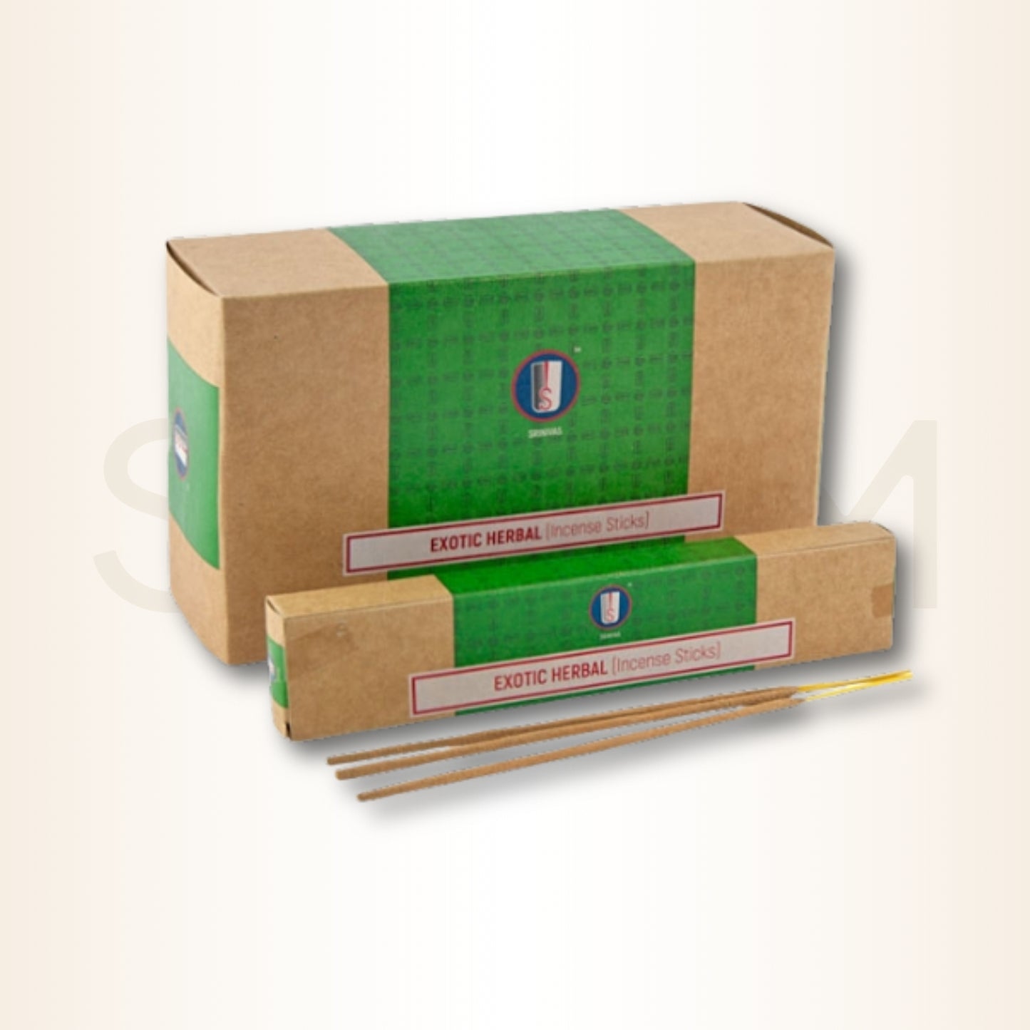 Bețișoare parfumate Exotic Herbal pentru echilibru, purificare și armonie (SRINIVAS)