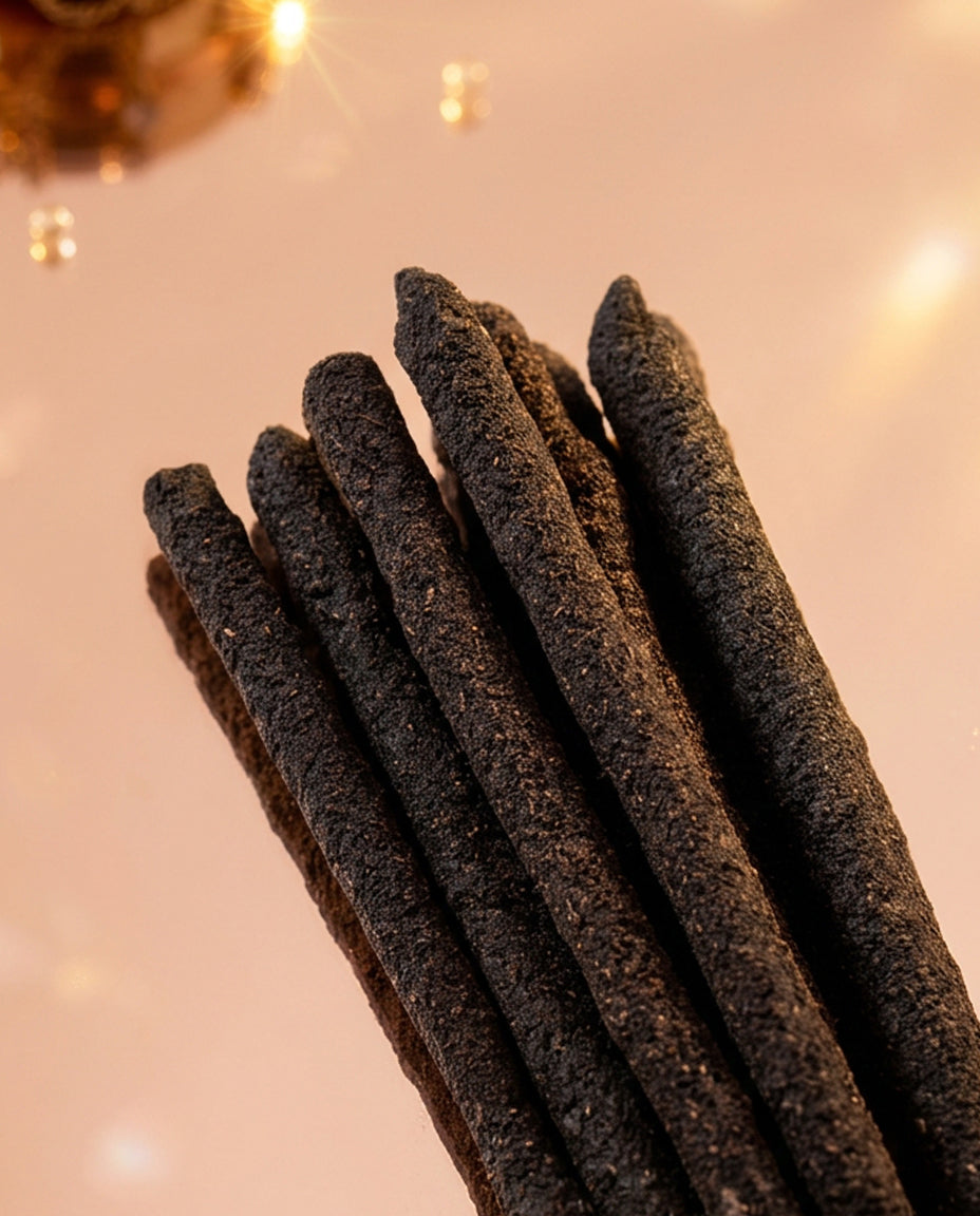 Bețișoare parfumate Golden Beauty pentru abundență și trezire spirituală (TAO Perfum Premium)