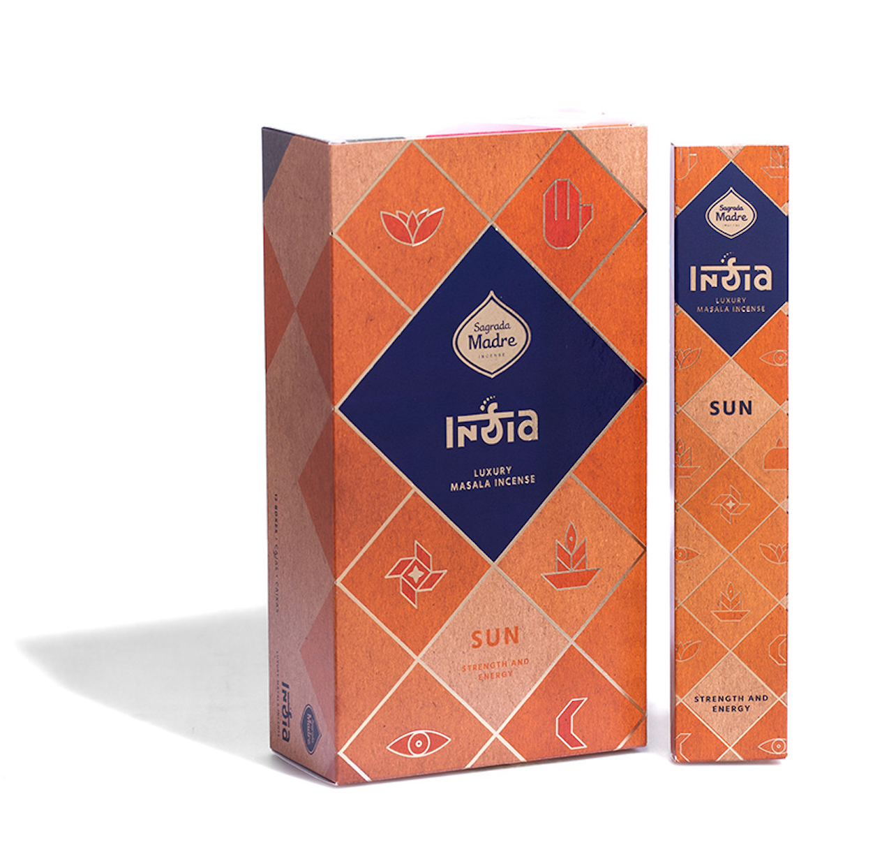 Bețișoare parfumate Sun pentru putere și energie (SAGRADA MADRE – India Masala)