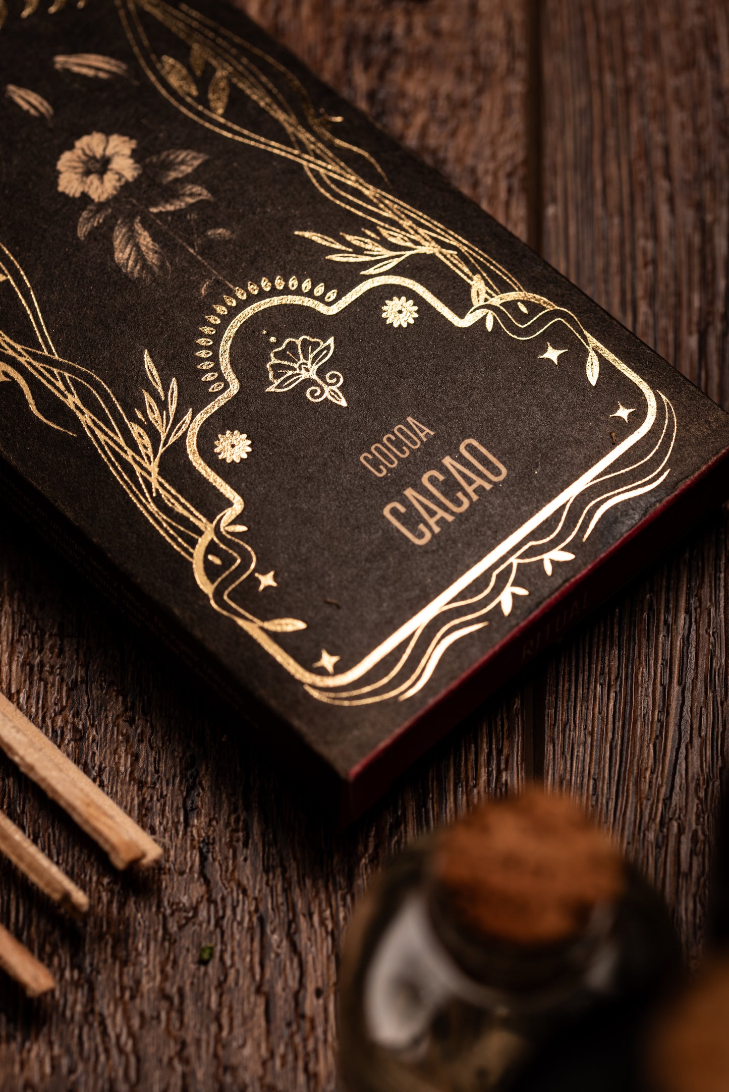 Bețișoare parfumate cu Cacao pentru Iubire și Compasiune (SAGRADA MADRE - Ritual)