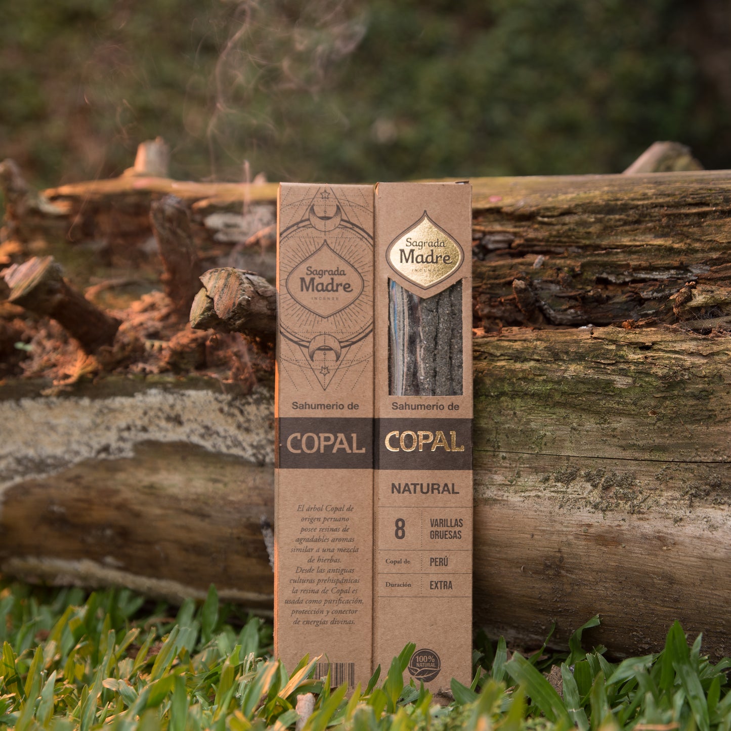 Bețișoare parfumate cu Copal pentru curățare energetică profundă și purificare (SAGRADA MADRE – Natural)