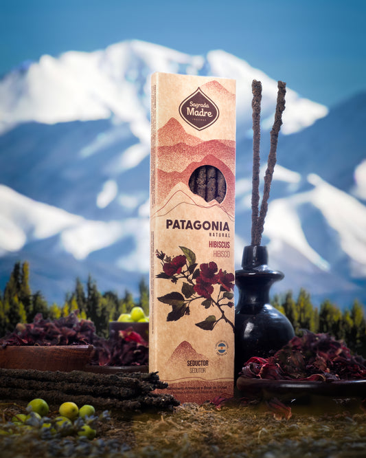 Bețișoare parfumate cu Hibiscus pentru amplificarea seducției (SAGRADA MADRE – Patagonia)