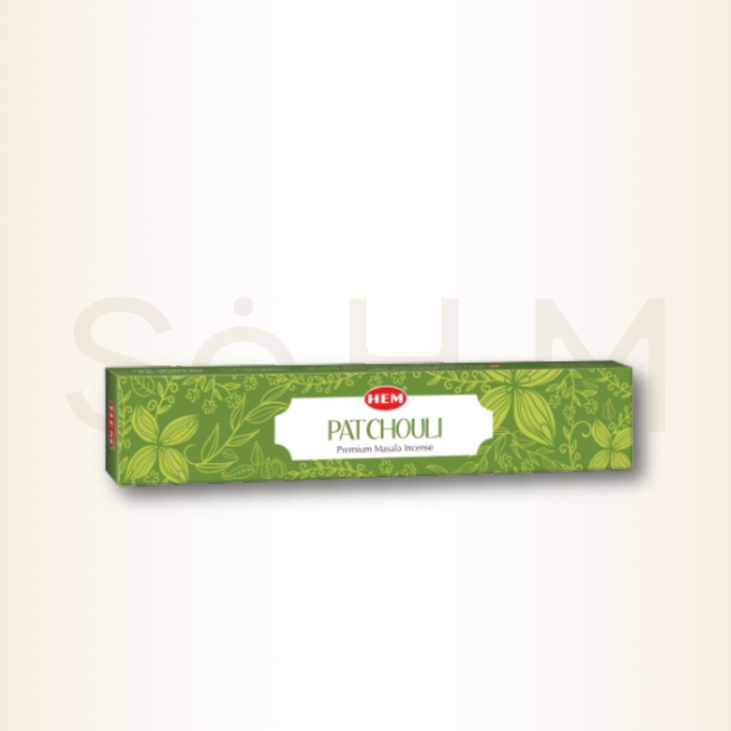 Bețișoare parfumate cu Pachouli pentru abundență (HEM)