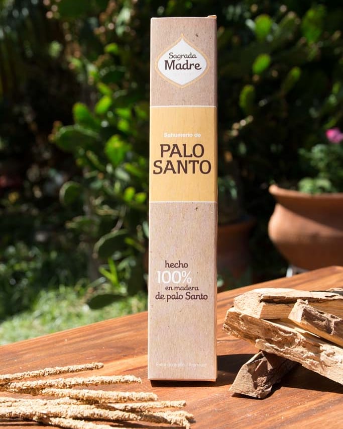 Bețișoare parfumate cu Palo Santo pentru curățare energetică (SAGRADA MADRE – Palo Santo Linea)