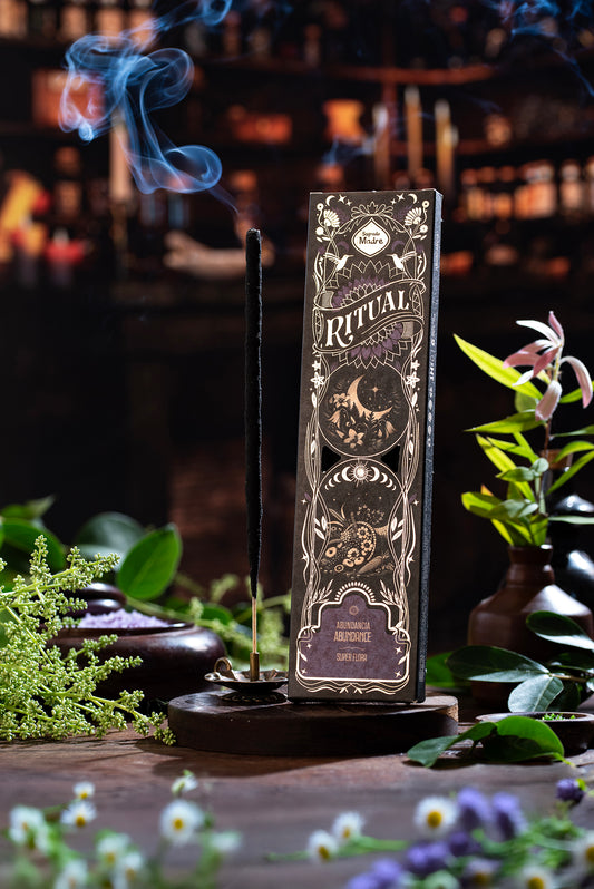 Bețișoare parfumate cu Super Mix Floral pentru Abundență (SAGRADA MADRE - Ritual)