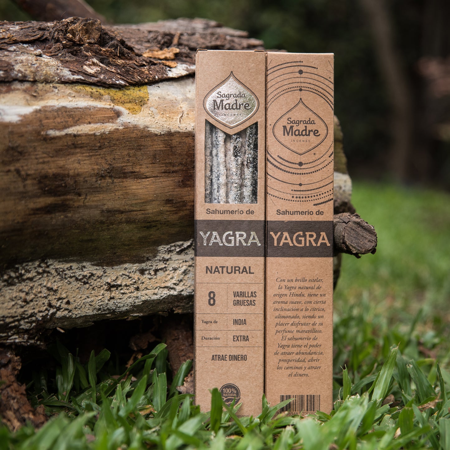 Bețișoare parfumate cu Yagra pentru atragerea banilor (SAGRADA MADRE - Natural)