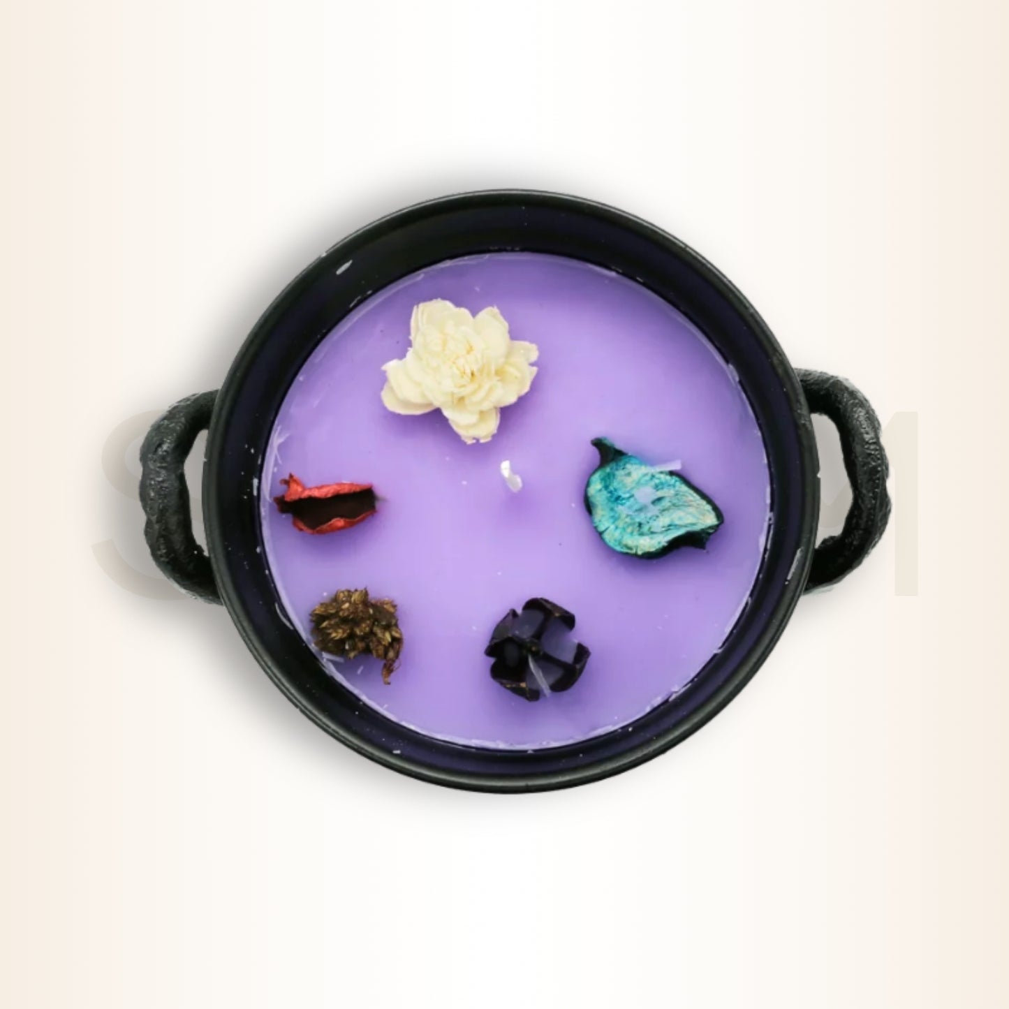 Cazanul Magic - Lumânare ritualizată cu Lavandă pentru relaxare și echilibru emoțional