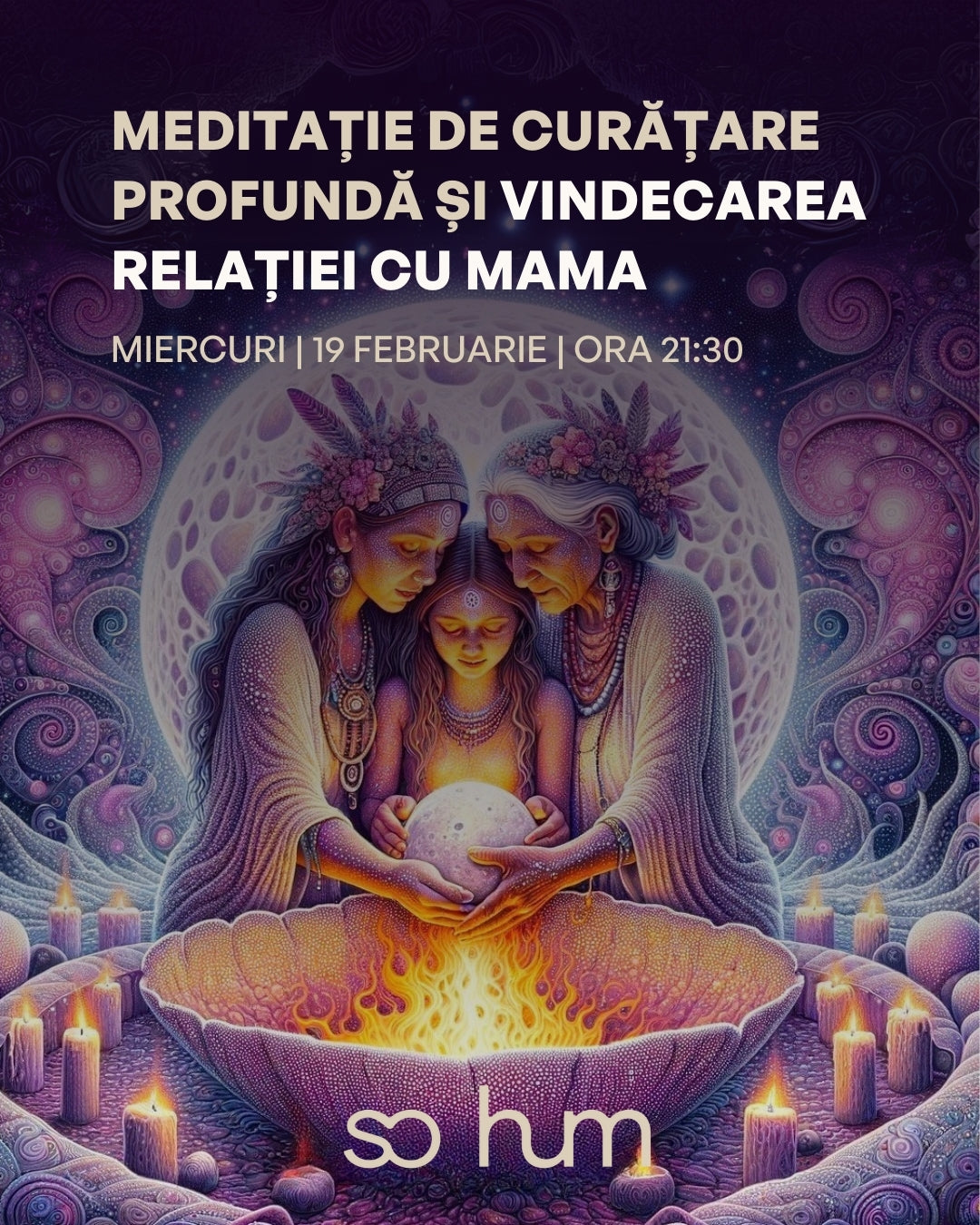 Meditație de curățare profundă și de vindecare în relație cu mama (I)