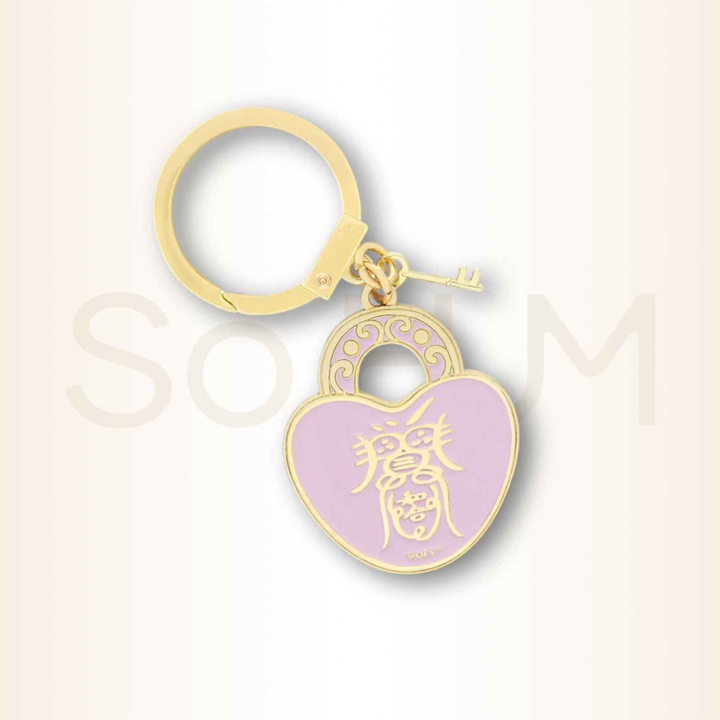 Lacătul pentru Iubire cu perechea de rațe mandarin