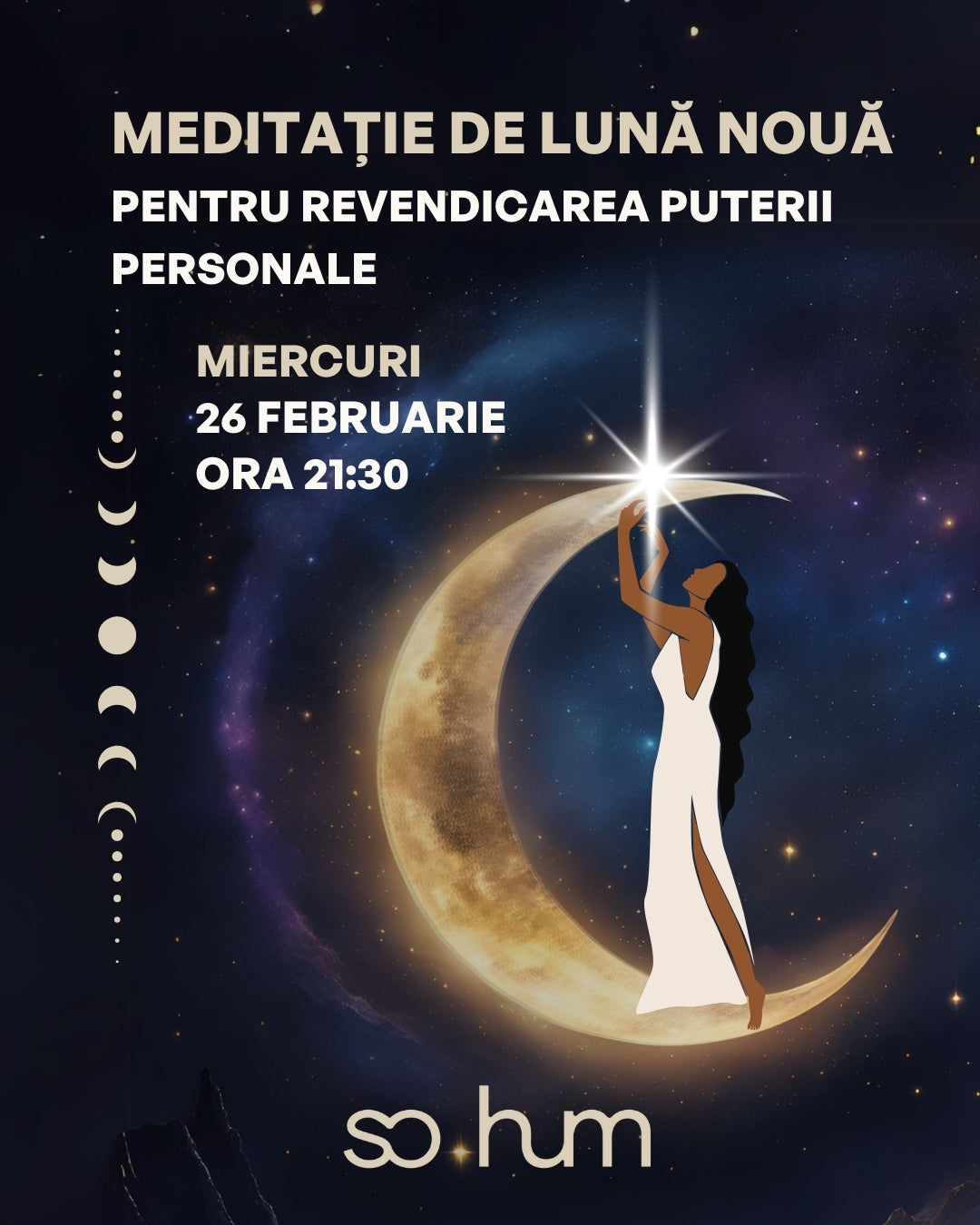 Meditație de Lună Nouă pentru revendicarea Puterii personale
