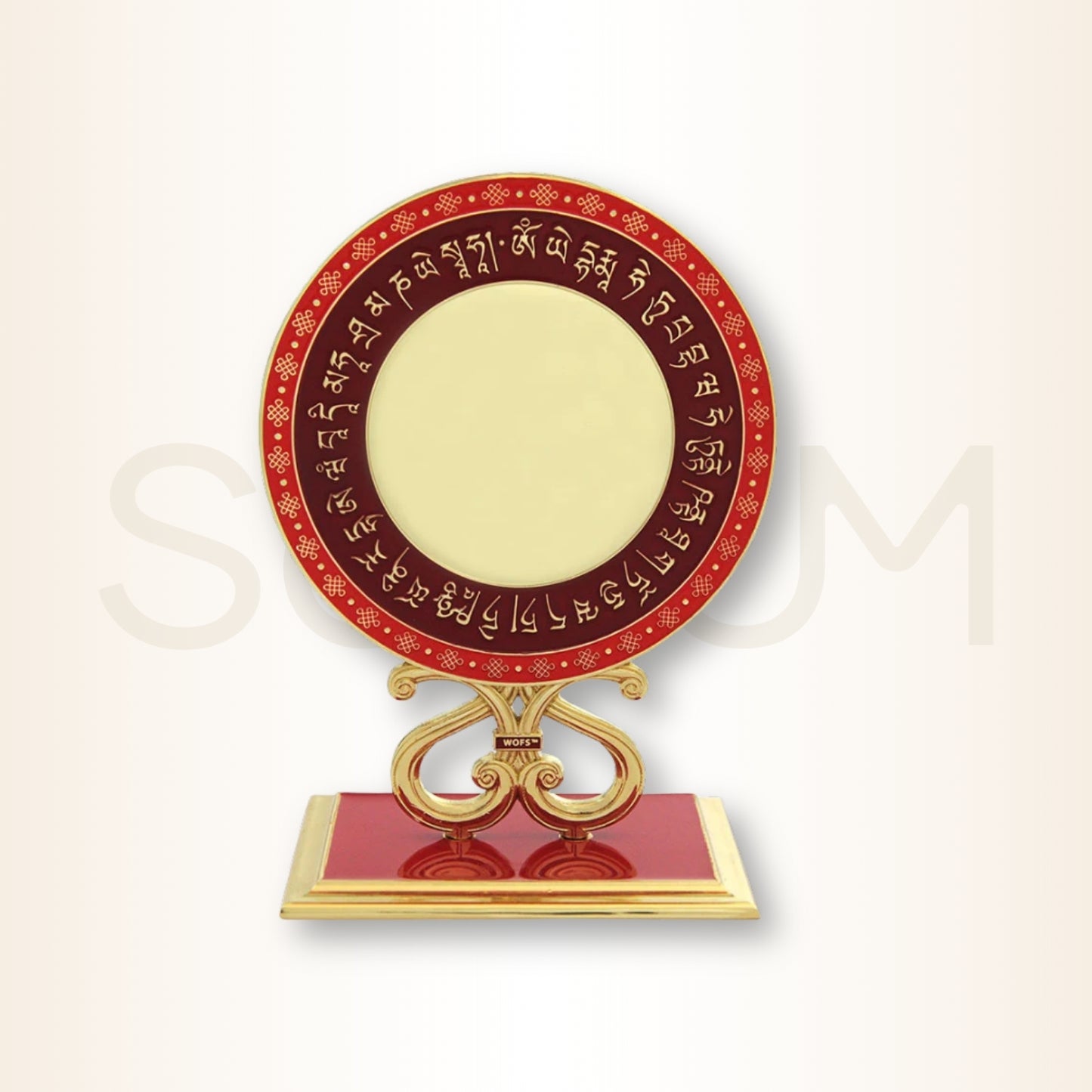 Oglinda de bun augur cu 100 Fu - pentru activarea celor mai puternice binecuvântări