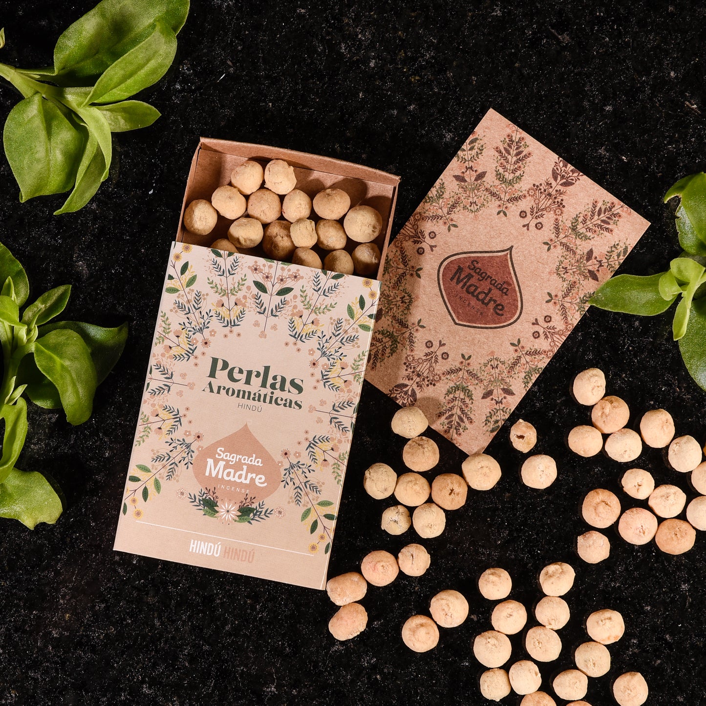 Perle aromatice cu Aromă Hindu pentru conexiune spirituală (SAGRADA MADRE - Perlas Aromaticas)
