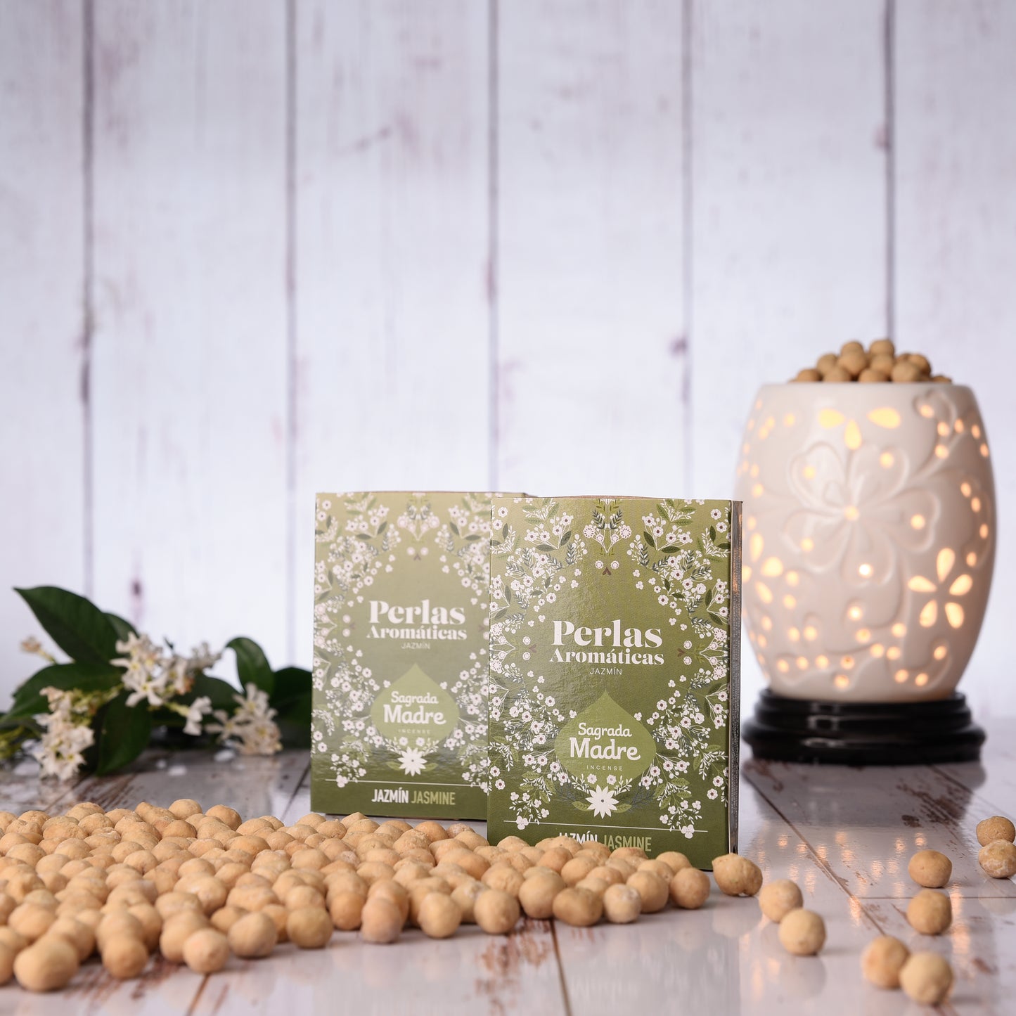 Perle aromatice cu Iasomie pentru liniște și echilibru (SAGRADA MADRE - Perlas Aromaticas)