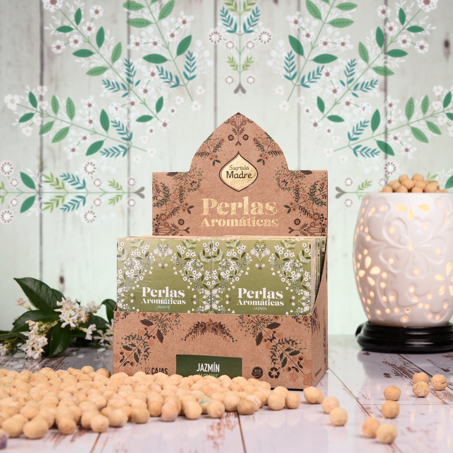 Perle aromatice cu Iasomie pentru liniște și echilibru (SAGRADA MADRE - Perlas Aromaticas)