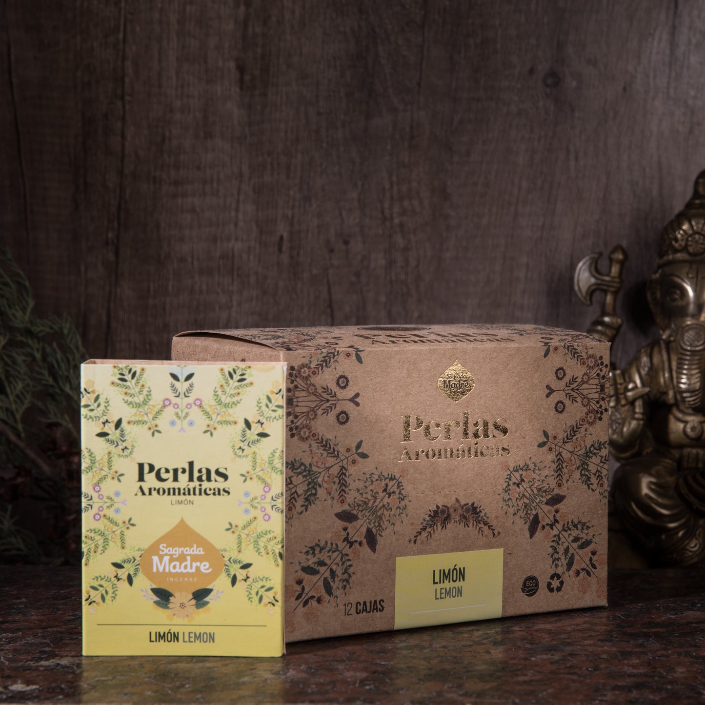 Perle aromatice cu Lămâie pentru energie și creativitate (SAGRADA MADRE - Perlas Aromaticas)