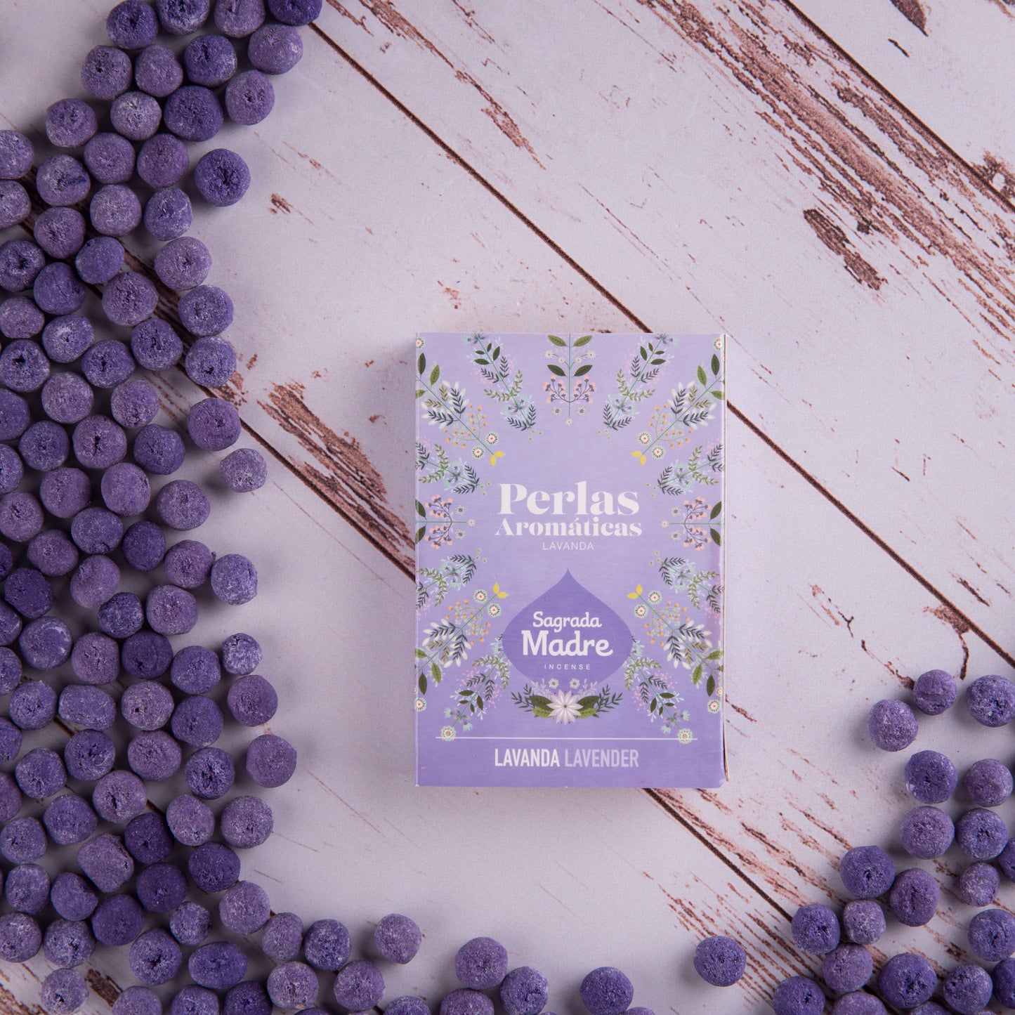 Perle aromatice cu Lavandă pentru relaxare și eliberarea stresului (SAGRADA MADRE - Perlas Aromaticas)
