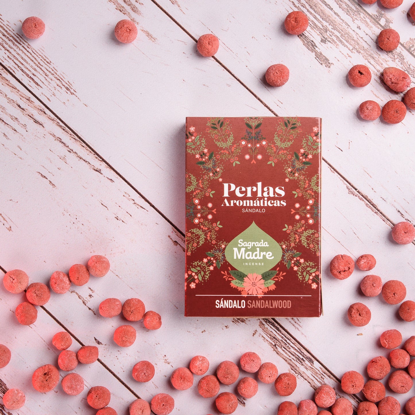 Perle aromatice cu Santal pentru introspecție (SAGRADA MADRE - Perlas Aromaticas)