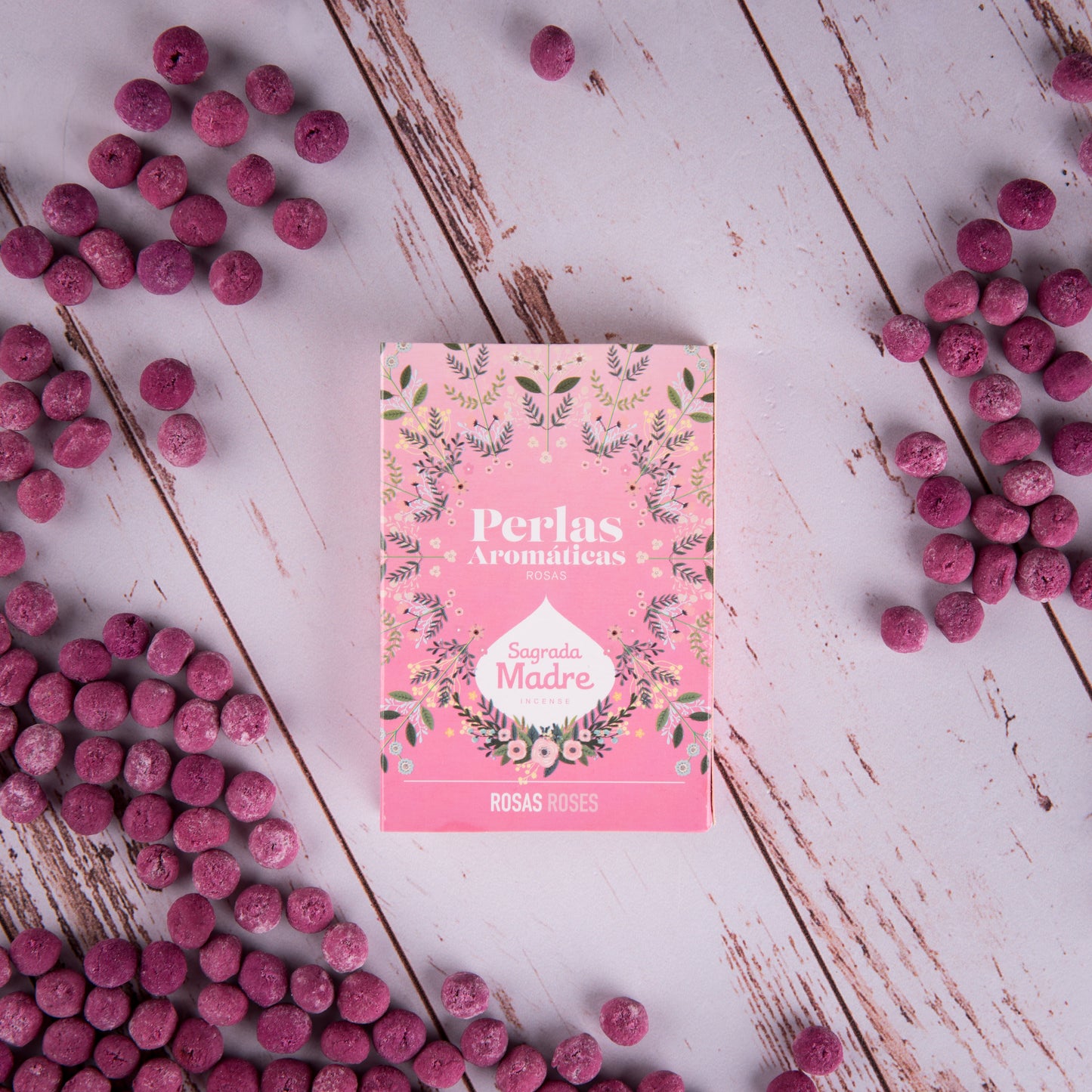 Perle aromatice cu Trandafir pentru amplificarea iubirii (SAGRADA MADRE - Perlas Aromaticas)