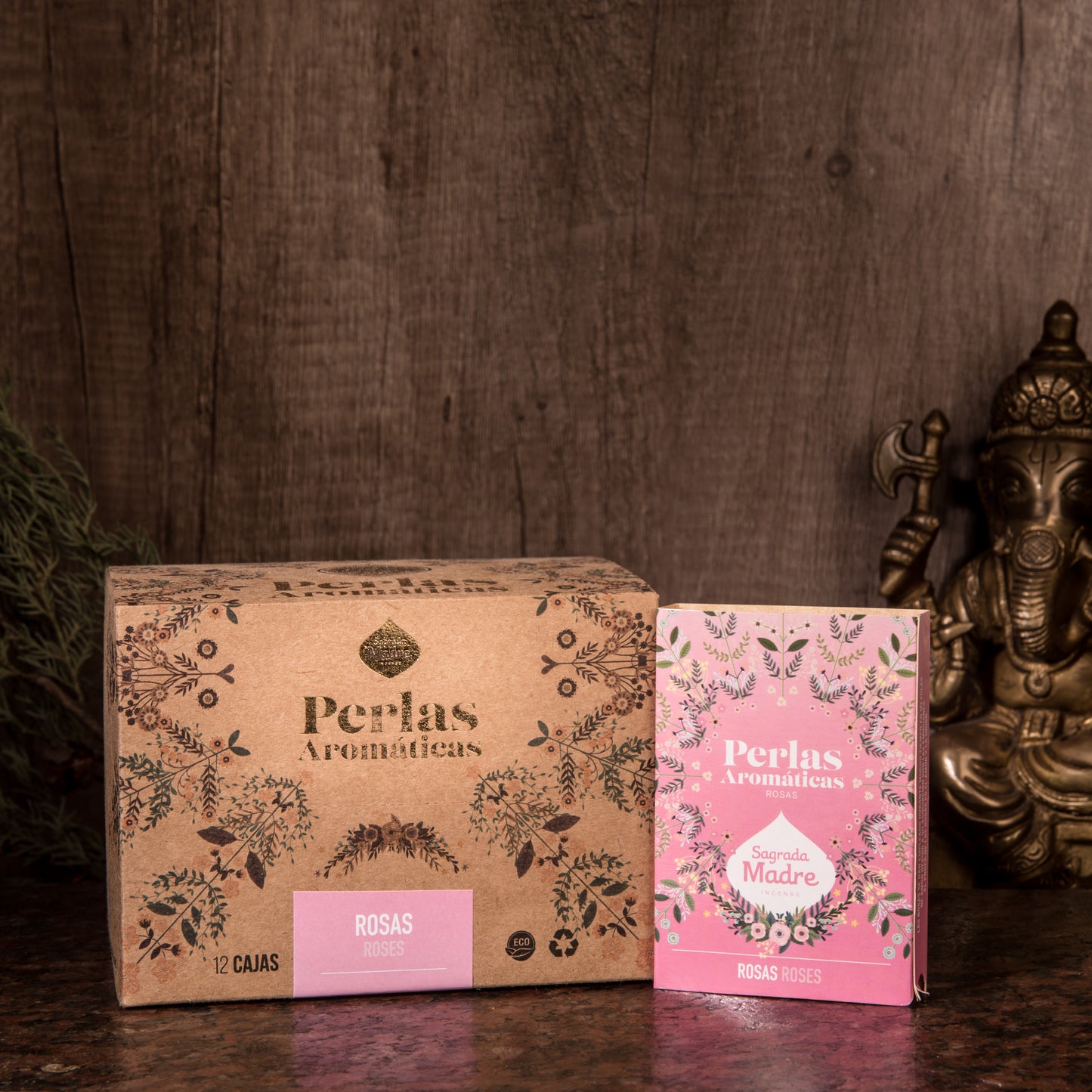 Perle aromatice cu Trandafir pentru amplificarea iubirii (SAGRADA MADRE - Perlas Aromaticas)