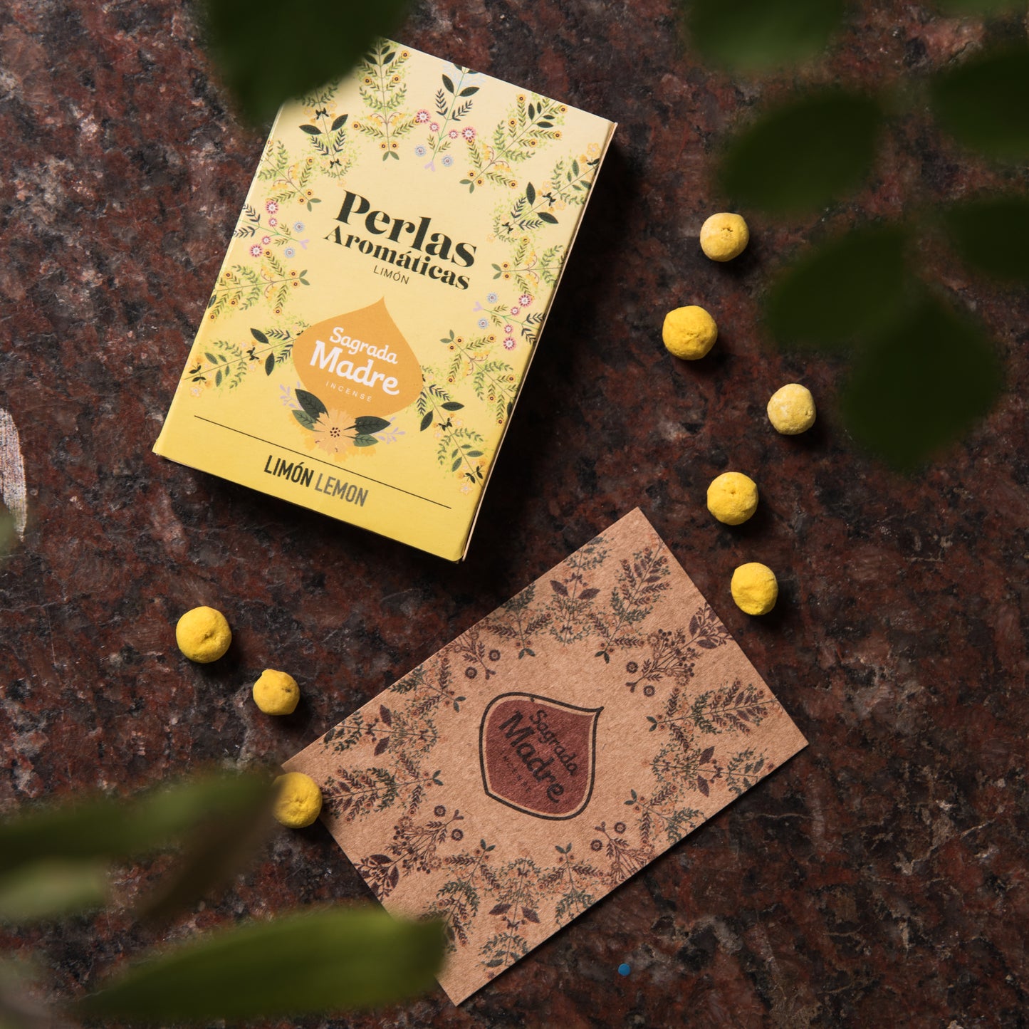 Perle aromatice cu Vanilie pentru calm și armonie (SAGRADA MADRE - Perlas Aromaticas)