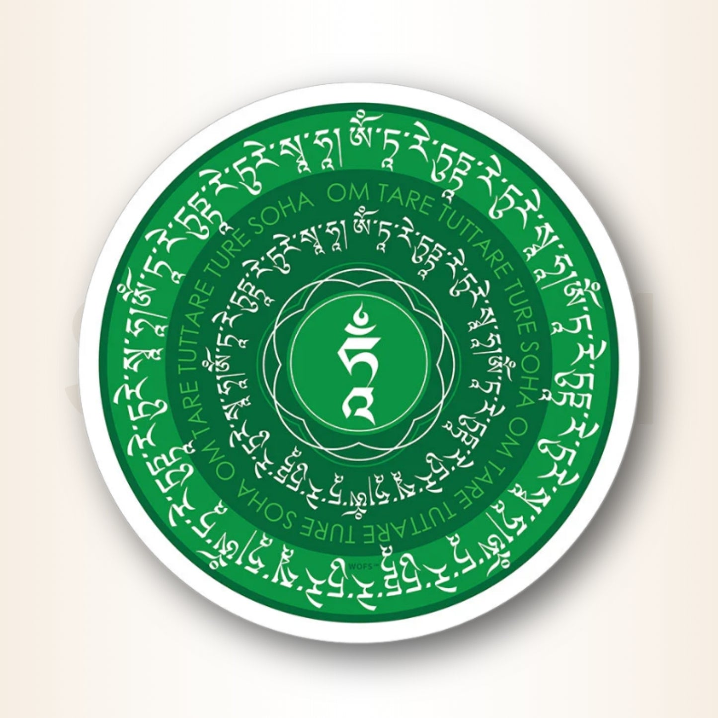 Set 2 stickere cu Tara Verde - pentru protecție și înlăturarea obstacolelor