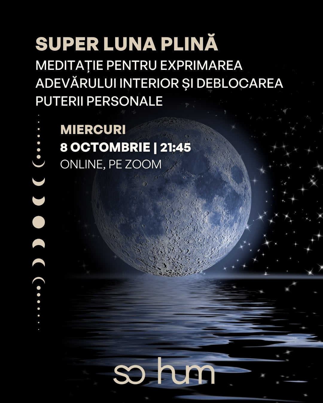 Super Luna Plină: Meditație pentru exprimarea adevărului interior și deblocarea puterii personale