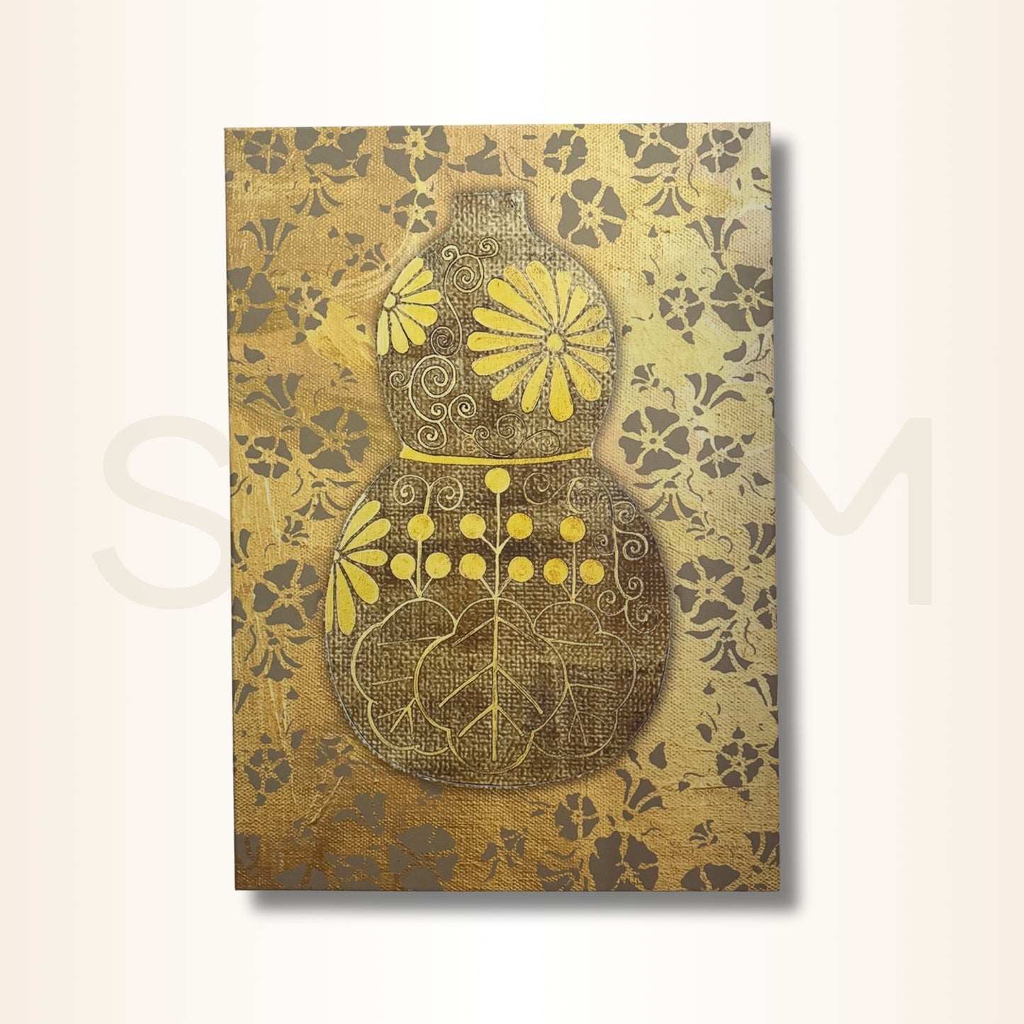 Tablou cu Wu Lou pentru sănătatea și abundența familiei