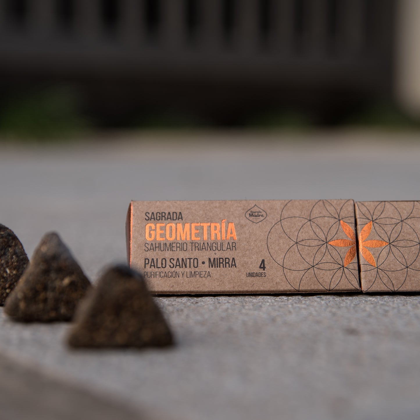 Triunghiuri energetice cu Palo Santo și Smirnă pentru purificare și curățare energetică (SAGRADA MADRE – Geometria Sacra Astrala)