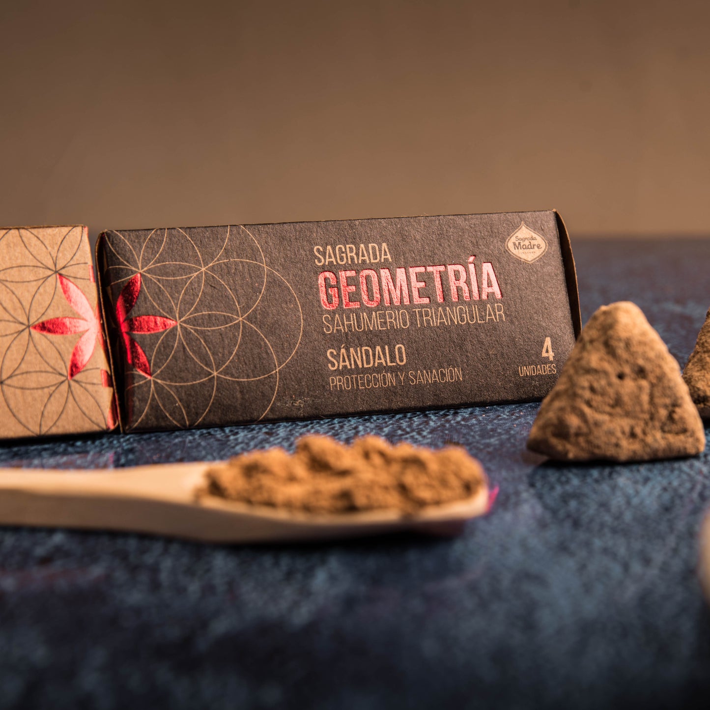 Triunghiuri energetice cu Santal pentru protecție și vindecare (SAGRADA MADRE – Geometria Sacra Astrala)