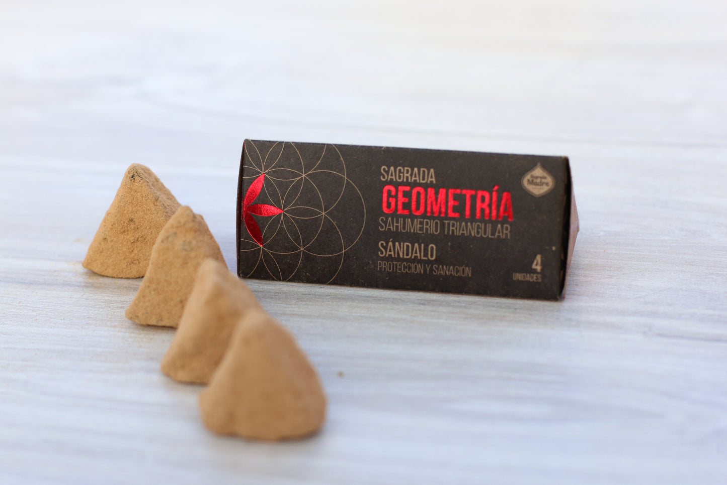 Triunghiuri energetice cu Santal pentru protecție și vindecare (SAGRADA MADRE – Geometria Sacra Astrala)