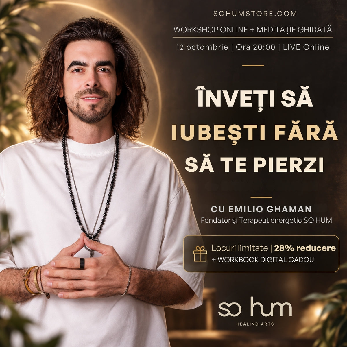 Workshop & Meditație ghidată online | Înveți să iubești fără să te pierzi