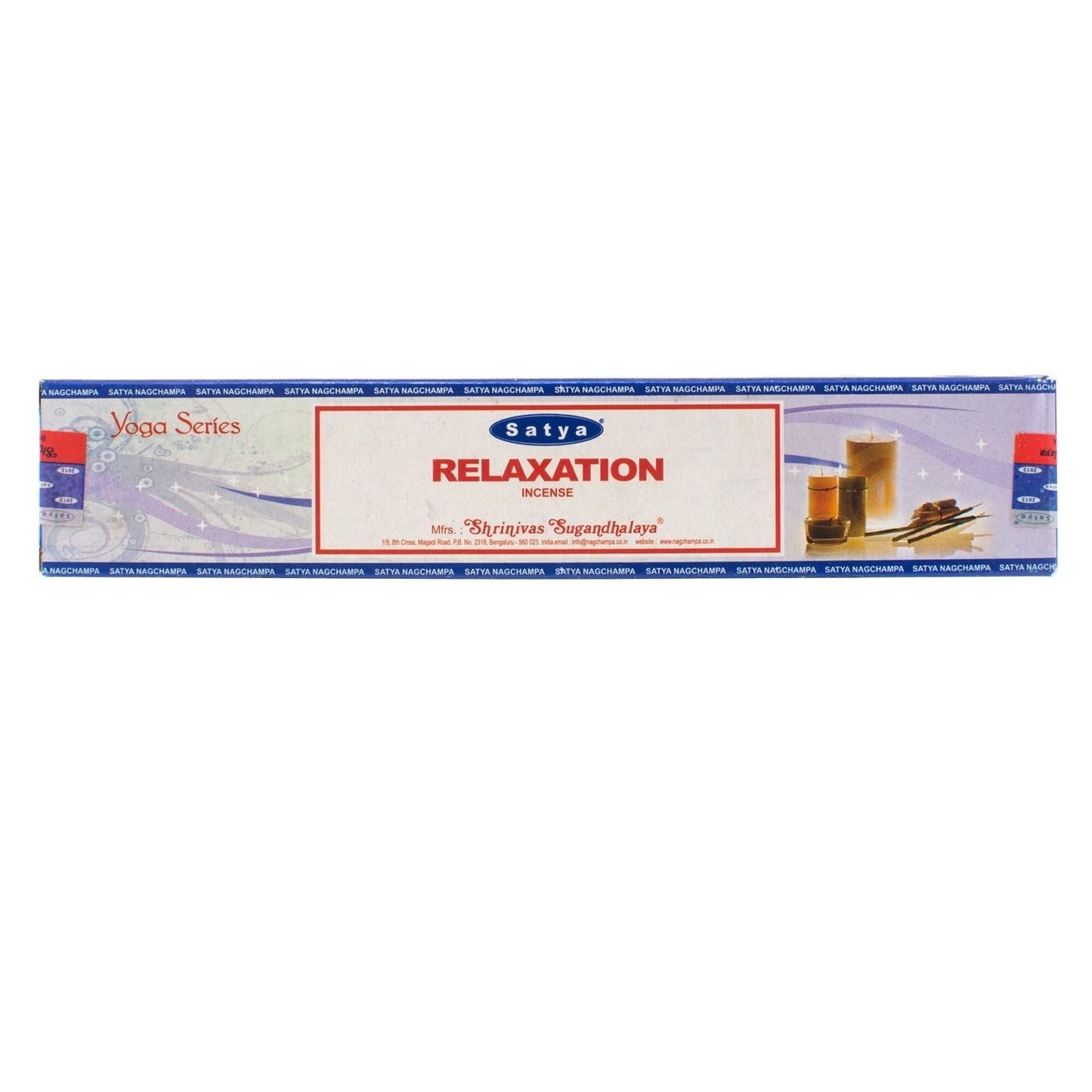 SATYA YOGA SERIES - RELAXATION - Betisoare parfumate premium pentru relaxare