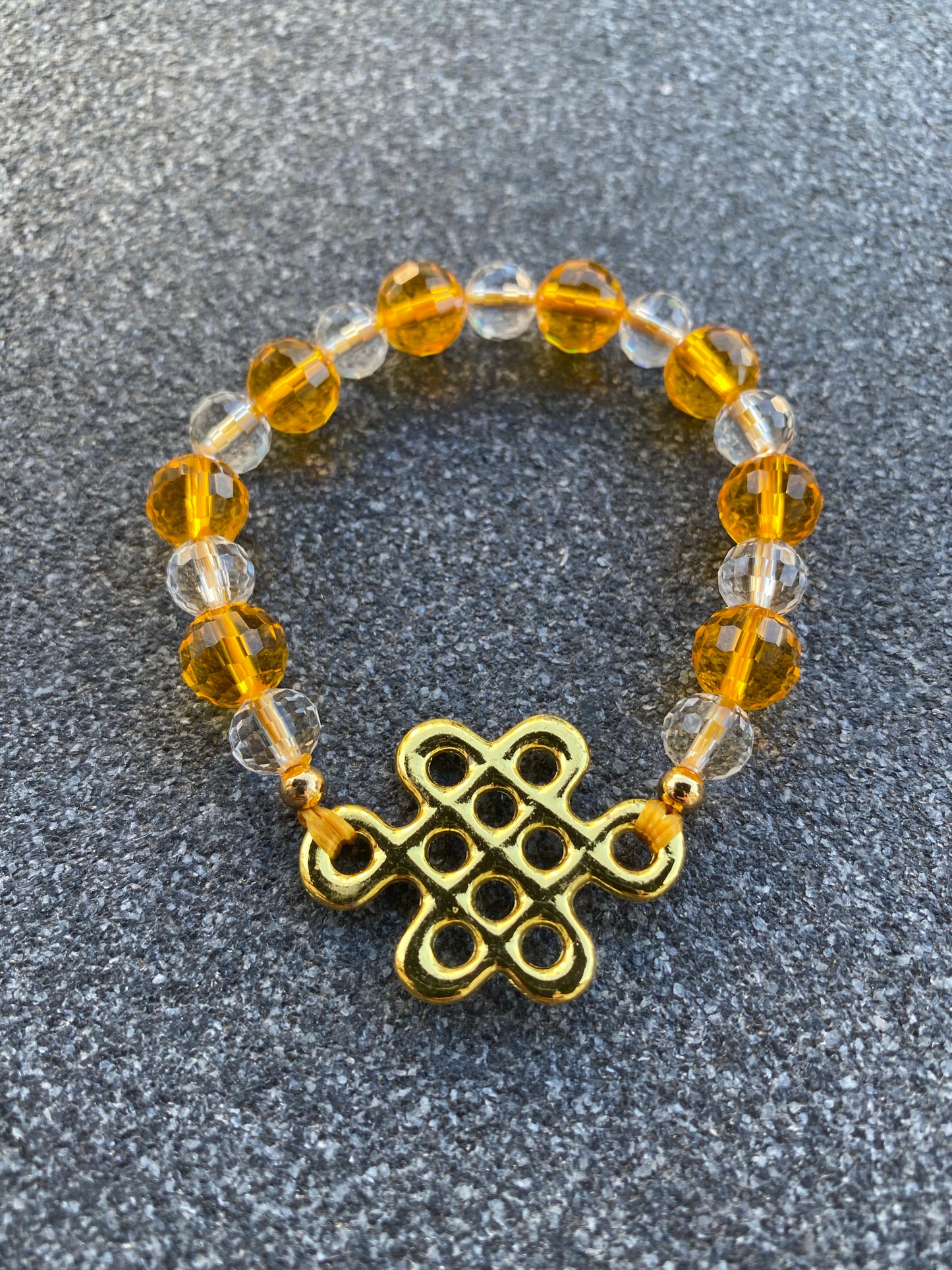 Bratara prosperitatii cu nod mistic Tibetan