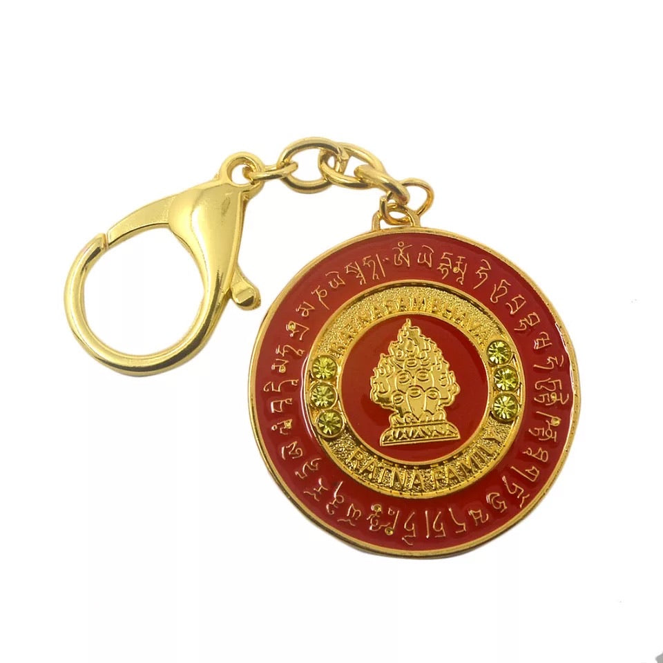 Amuleta cu Amitabha și mantra înțelepciunii