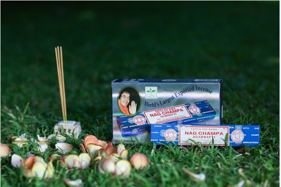 SATYA NAG CHAMPA ORIGINAL - Betisoare parfumate premium tradiționale pentru stare de bine