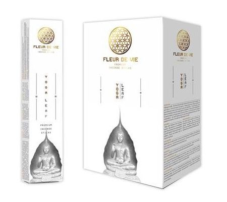 FLEUR DE VIE - YOGA LEAF - Betisoare parfumate luxuriante relaxante