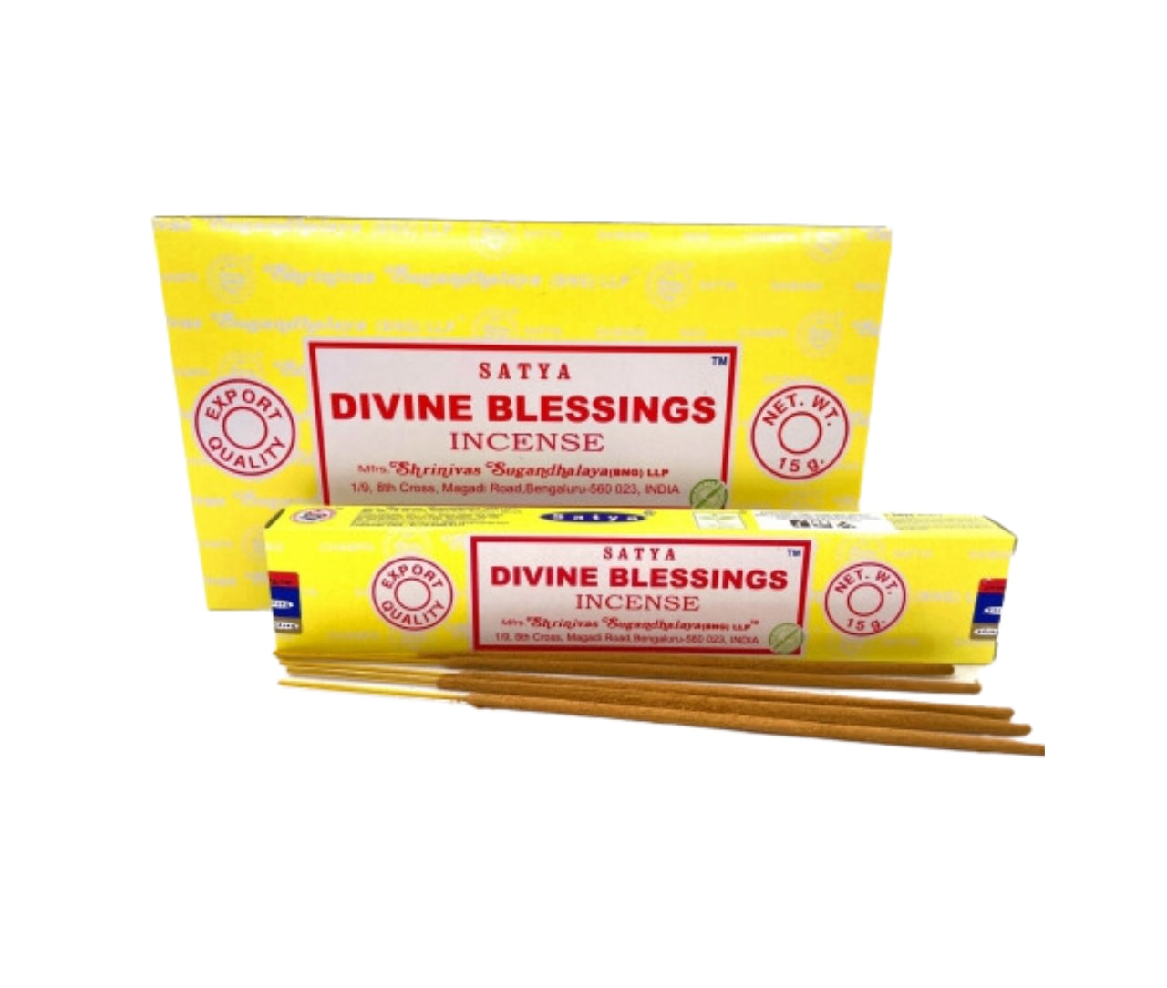 SATYA DIVINE BLESSINGS - Betisoare parfumate premium pentru binecuvantari Divine