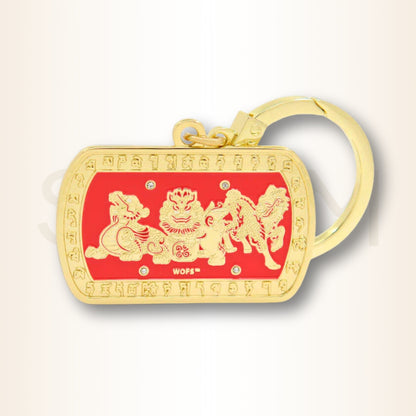 Amuleta cu cei 3 Gardieni Celești - pentru protecție împotriva celor Trei Ucideri