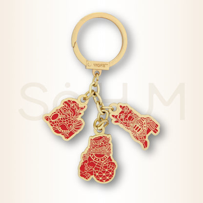 Amuleta cu cei 3 Gardieni Celești - pentru protecție împotriva celor Trei Ucideri