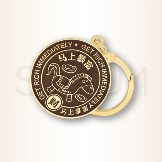 Amuleta cu mantra Ma Shang Bao Fu - pentru câștiguri imediate