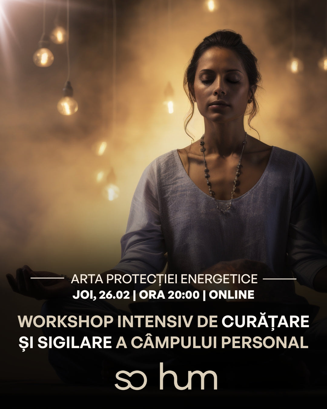 Arta protecției energetice: Workshop Intensiv de curățare și sigilare a câmpului personal