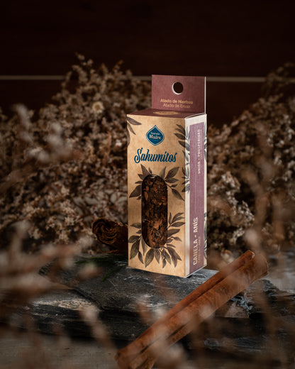 Baghetă S de smudging cu Anason și Scorțișoară pentru iubire și prosperitate (SAGRADA MADRE – Sahumito)