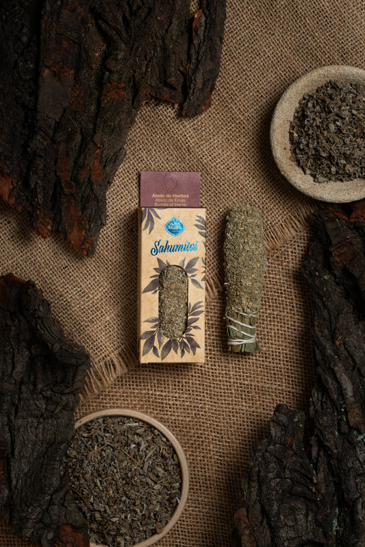Baghetă S de smudging cu Salvie Albă pentru curățare energetică și vindecare (SAGRADA MADRE – Sahumito)