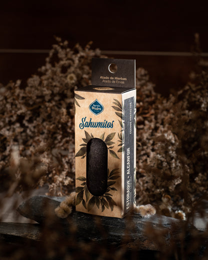 Baghetă S de smudging cu Storax și Camfor pentru protecție și claritate (SAGRADA MADRE – Sahumito)
