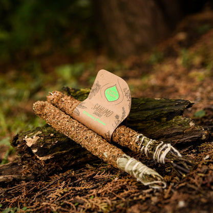 Baghetă de smudging cu 10 plante și rășini pentru transformări profunde (SAGRADA MADRE – Sahumos)