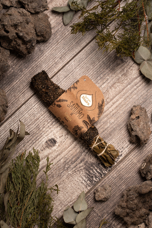 Baghetă de smudging cu Copal pentru curățare și purificare (SAGRADA MADRE - Sahumos)