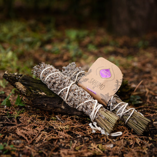 Baghetă de smudging cu Lavandă pentru calm și armonie (SAGRADA MADRE - Sahumos)
