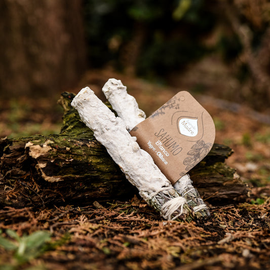 Baghetă de smudging cu Yagra și Tămâie pentru abundență și prosperitate (SAGRADA MADRE - Sahumos)